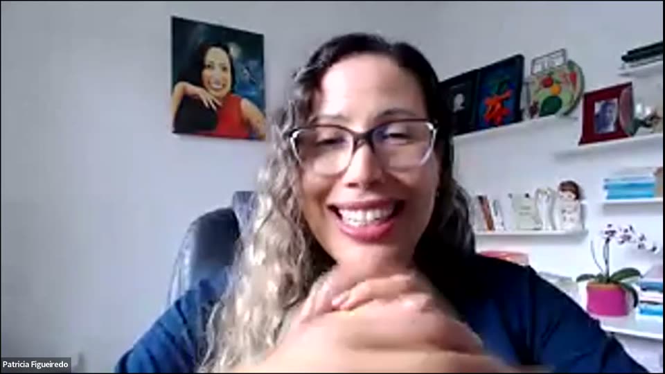 Patrícia Figueiredo falando com você em vídeo